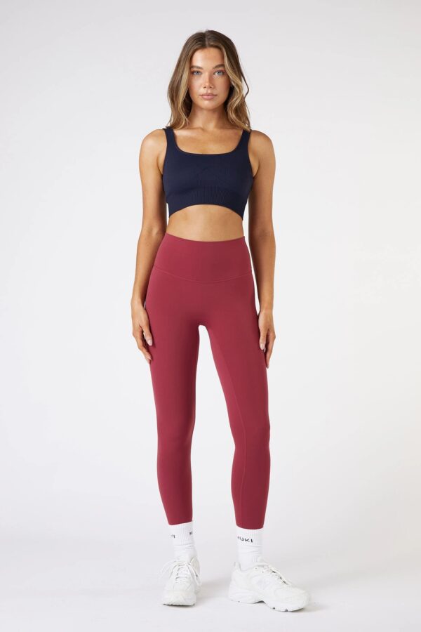 ButterSoft High Waist Legging in Cherry Red - Sillvela